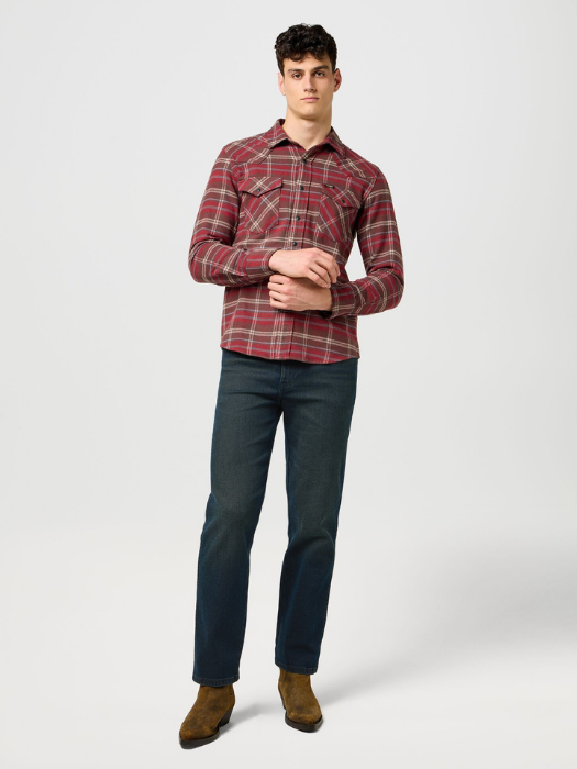 Wrangler Blugi Polar Grey Texas Authentic Straight Barbati [1]