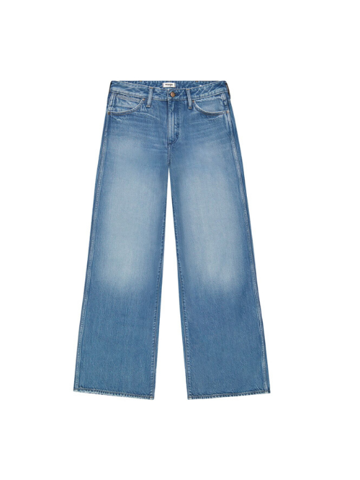 Wrangler Blugi Albastri WORLD WIDE Wide Leg Femei [6]