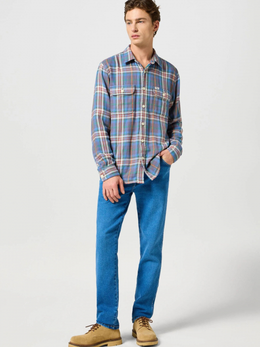 Wrangler Blugi Slim Ridge Wash Barbati [1]