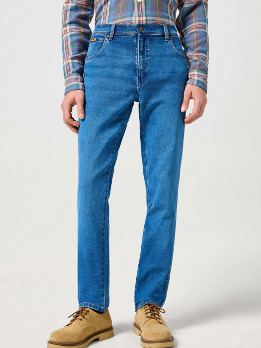 Wrangler Blugi Slim Ridge Wash Barbati [2]