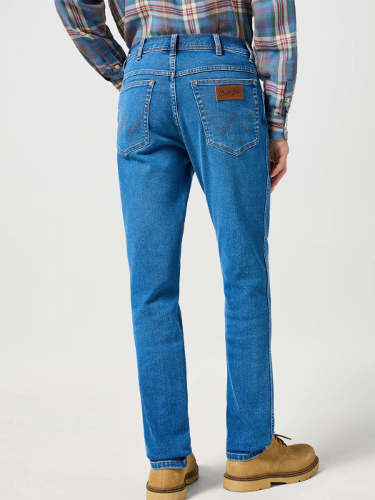 Wrangler Blugi Slim Ridge Wash Barbati [3]