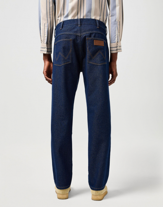 Wrangler Blugi Relaxed Straight Rinsed Night Barbati [2]