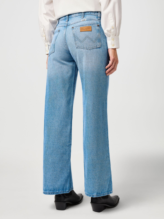 Wrangler Женские Джинсы Темно-Синие WORLD WIDE Wide Leg [2]