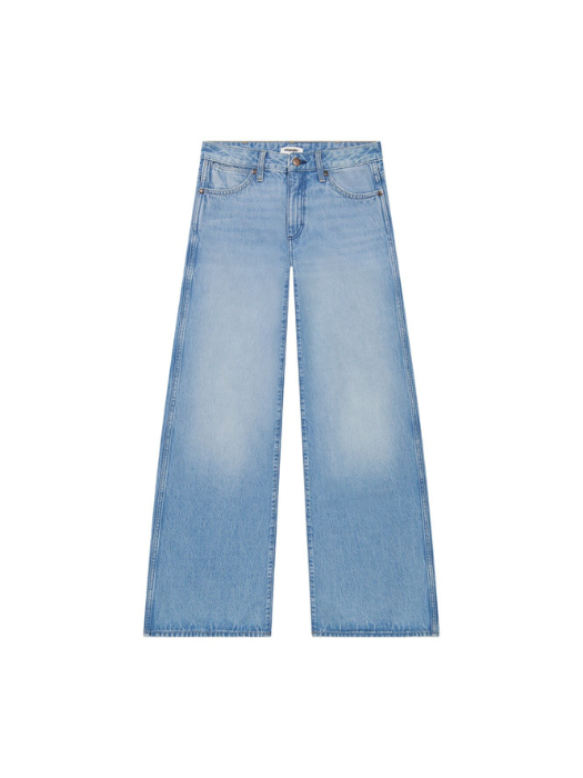 Wrangler Женские Джинсы Темно-Синие WORLD WIDE Wide Leg [6]