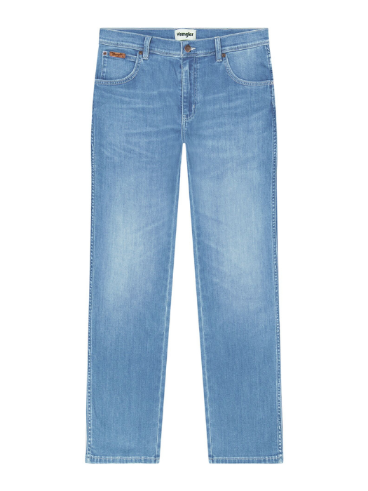 Wrangler Мужские Джинсы Синие GREENSBORO Regular Straight [6]