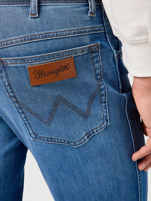 Wrangler Blugi Albastri TEXAS Authentic Straight Barbati [5]
