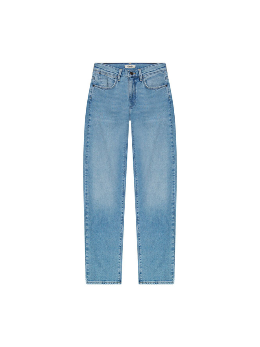 Wrangler Blugi Albastri Deschisi STRAIGHT Straight Femei [6]