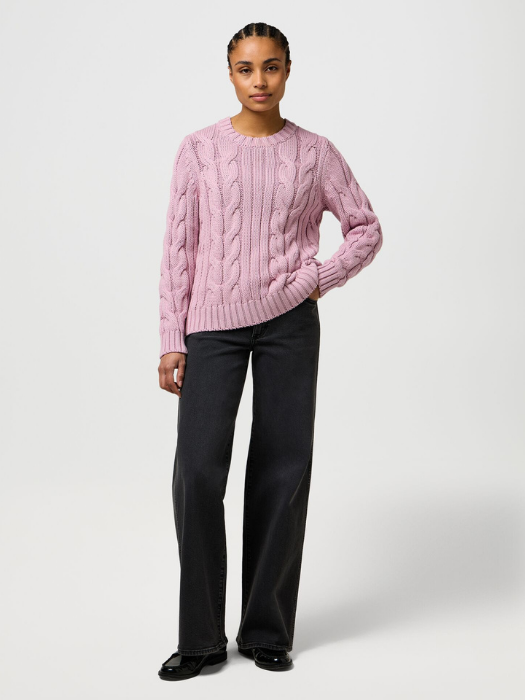 Wrangler Blugi Negri WORLD WIDE Wide Leg Femei [1]