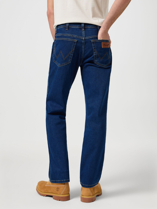 Wrangler Мужские Джинсы Темно-Синие TEXAS Authentic Straight [3]