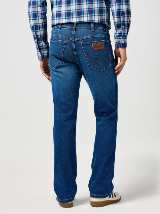 Wrangler Мужские Джинсы Синие TEXAS Authentic Straight [3]