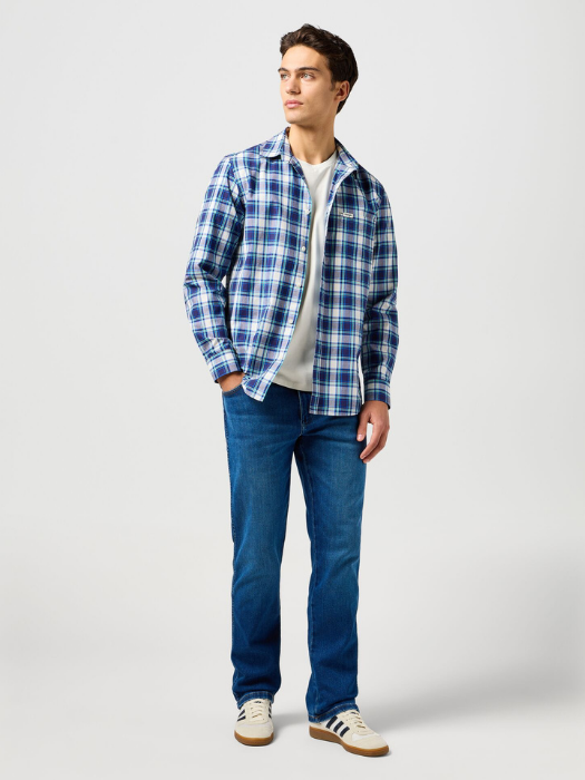 Wrangler Мужские Джинсы Синие TEXAS Authentic Straight [1]