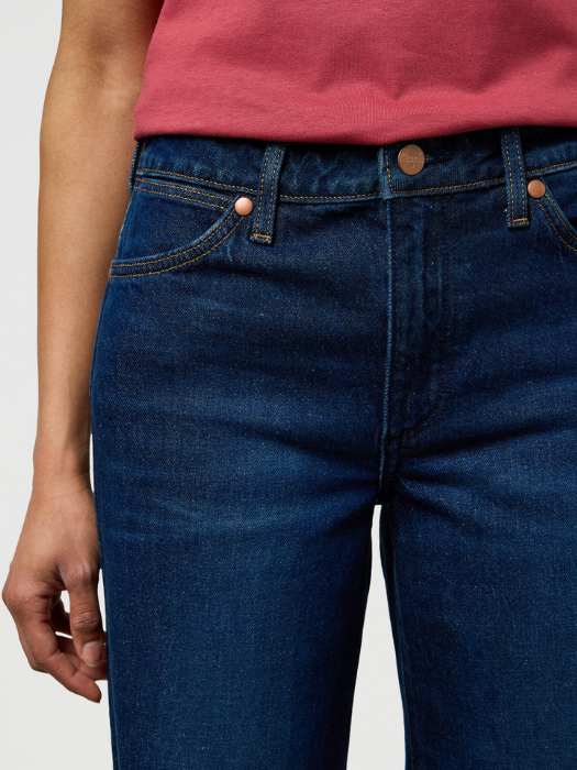 Wrangler Женские Джинсы Синие WORLD WIDE Wide Leg [4]