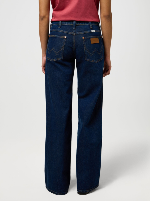 Wrangler Женские Джинсы Синие WORLD WIDE Wide Leg [3]