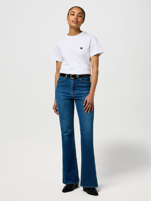 Wrangler Blugi Albastri MONTANA Flare Femei [1]