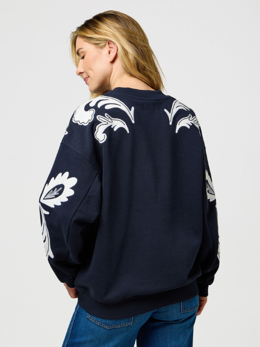 Wrangler Свитшот Indigo Oversized [4]