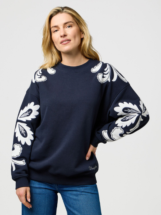Wrangler Свитшот Indigo Oversized [2]