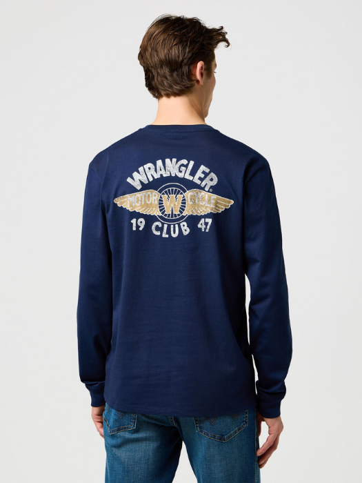 Wrangler Свитшот Navy Regular [2]
