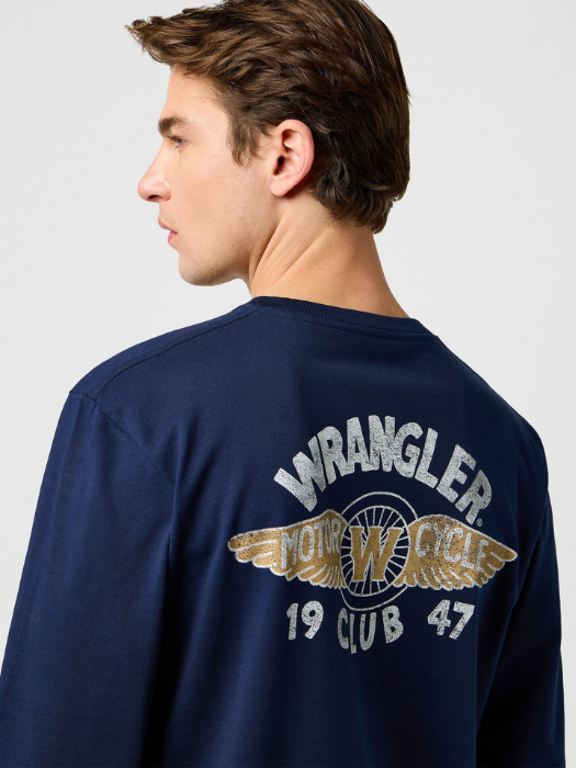 Wrangler Свитшот Navy Regular [3]