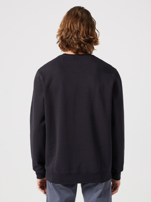 Wrangler Мужской Свитшот Чёрный Regular [4]