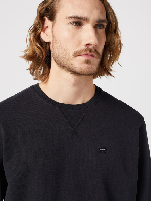 Wrangler Мужской Свитшот Чёрный Regular [3]