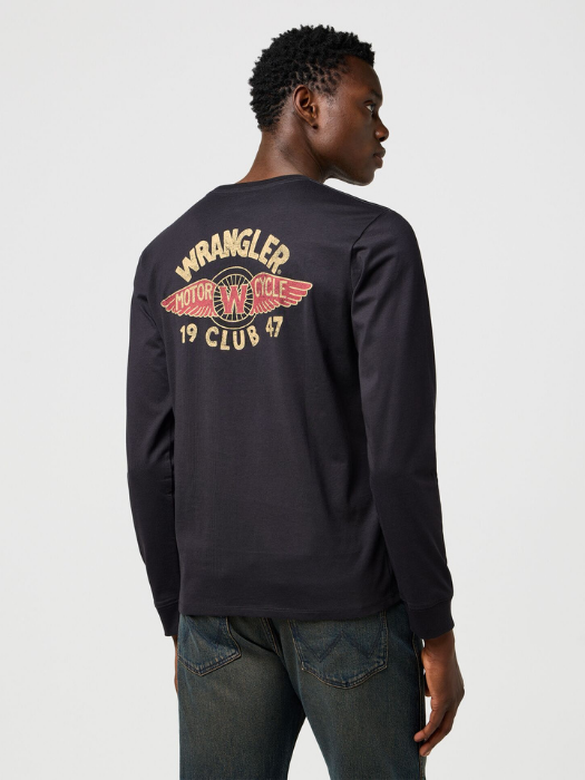 Wrangler Свитшот Negru Regular [2]