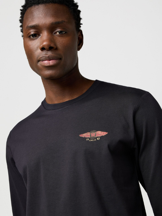 Wrangler Свитшот Negru Regular [5]