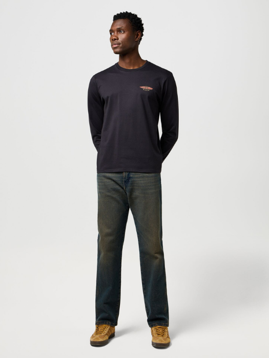 Wrangler Свитшот Negru Regular [4]