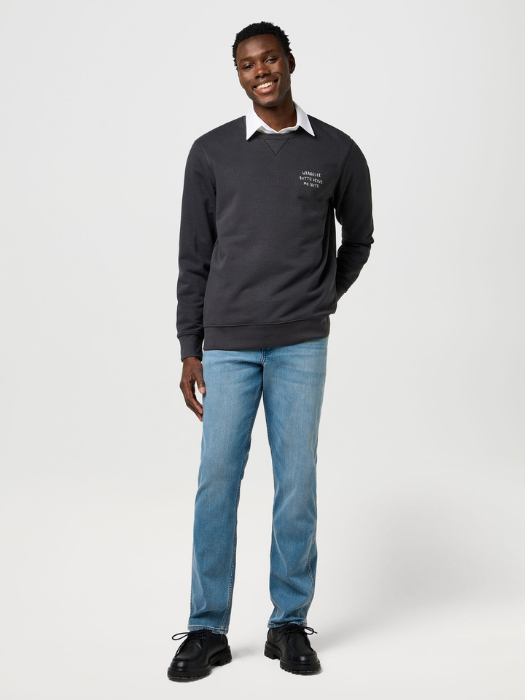 Wrangler Bluza Neagra Relaxed Barbati [1]