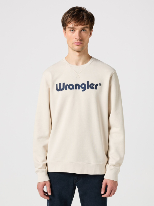 Wrangler Мужской Свитшот Белый Regular [1]