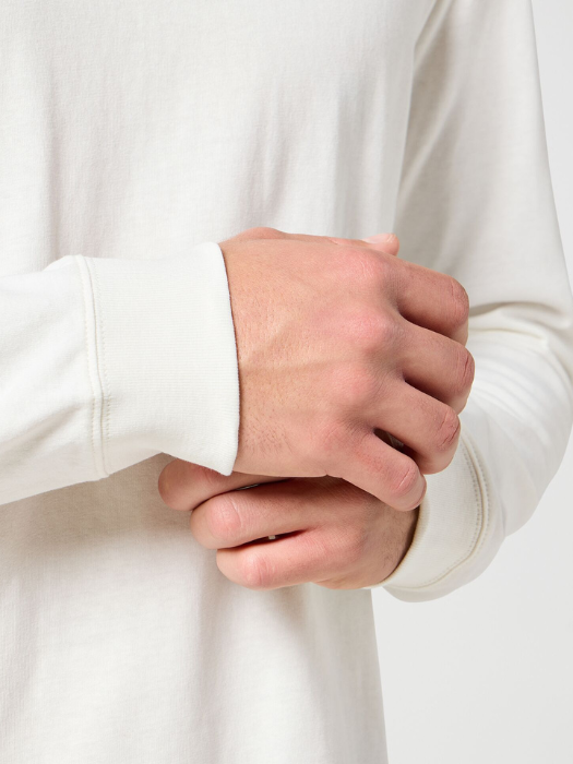 Wrangler Мужской Свитшот Worn White Regular [4]