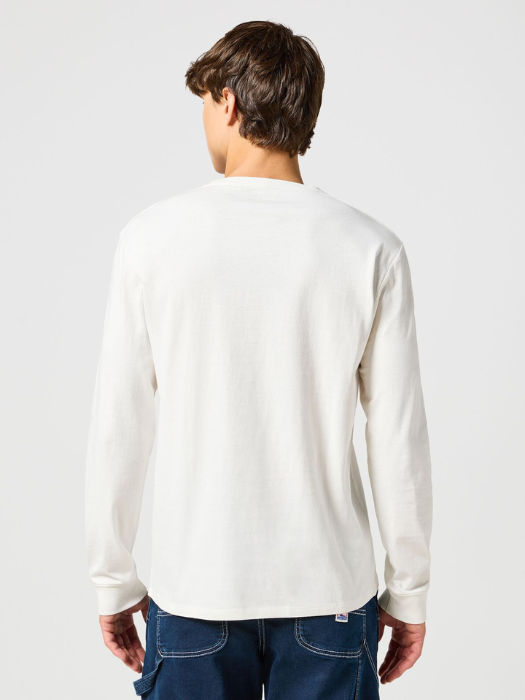 Wrangler Мужской Свитшот Worn White Regular [2]