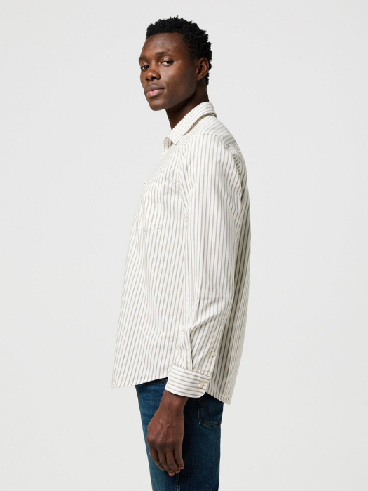 Wrangler Мужская Рубашка Сиреневая Regular [2]