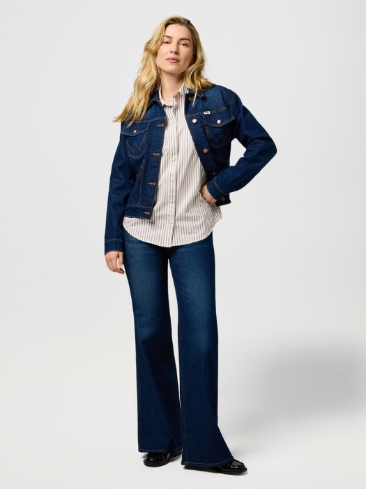 Wrangler Рубашка Alb/Lila Regular [6]