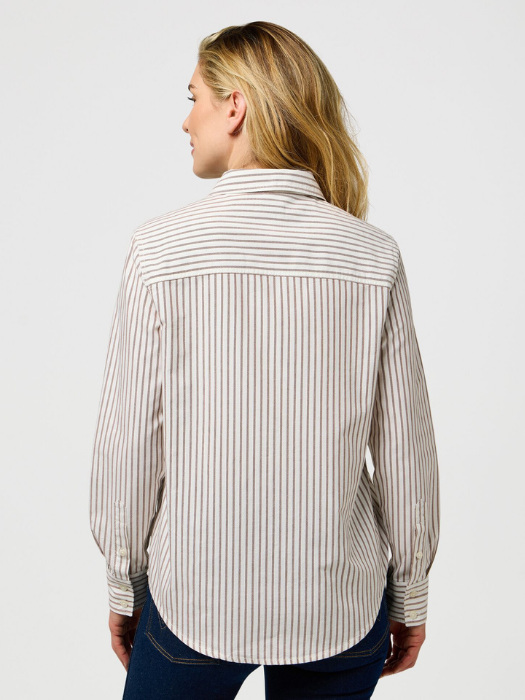 Wrangler Рубашка Alb/Lila Regular [2]