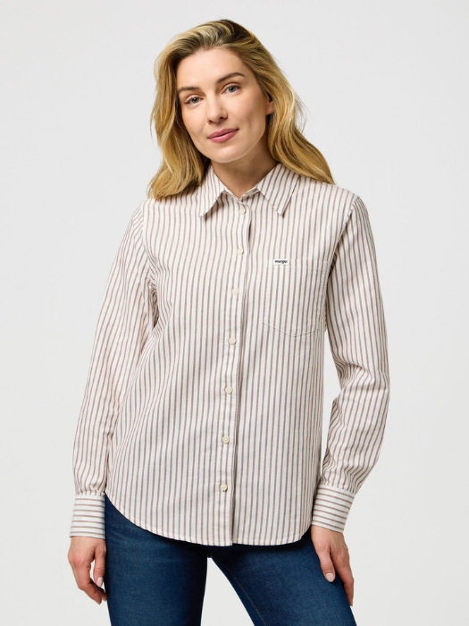 Wrangler Рубашка Alb/Lila Regular [1]