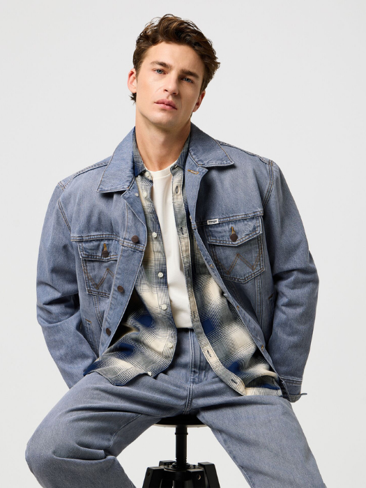 Wrangler Camasa Navy Regular Barbati [6]