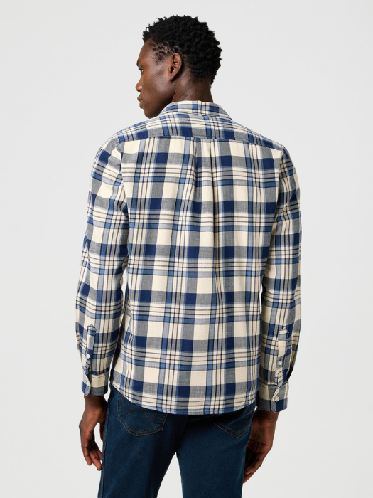 Wrangler Camasa Navy Regular Barbati [5]