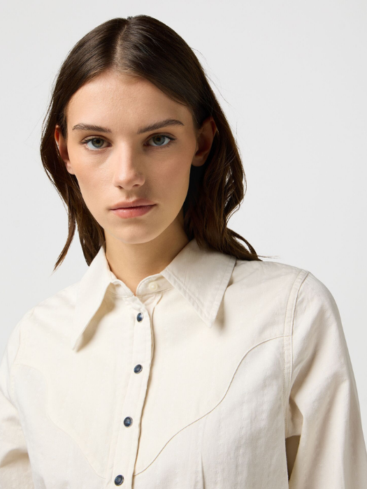 Wrangler Рубашка Alb Regular [5]