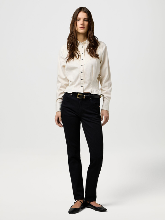 Wrangler Рубашка Alb Regular [4]