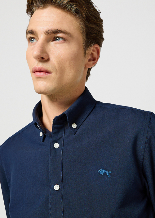 Wrangler Camasa Regular Blue Barbati [2]