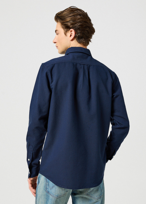 Wrangler Camasa Regular Blue Barbati [3]
