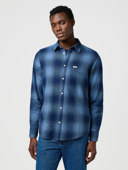 Wrangler Camasa Navy Regular Barbati [2]