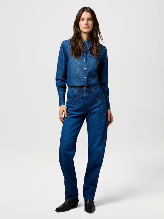 Wrangler Camasa Blue Regular Femei [1]