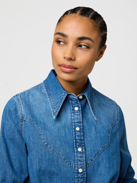 Wrangler Рубашка Blue Slim [5]