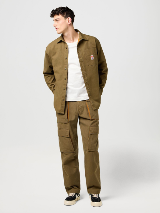 Wrangler Camasa Cafenie Oversized Barbati [1]