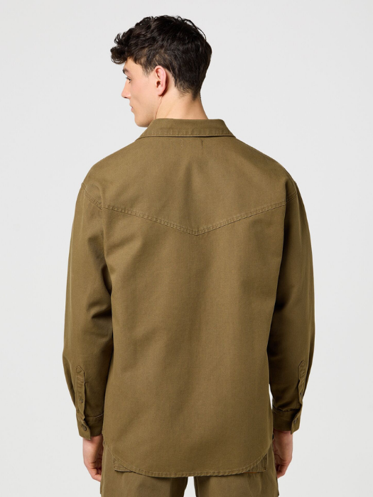 Wrangler Camasa Cafenie Oversized Barbati [5]