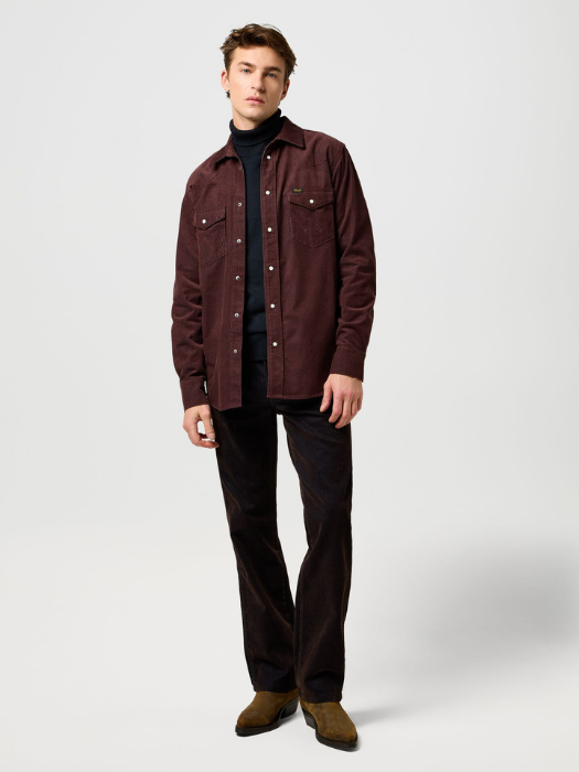 Wrangler Camasa Bordo Regular Barbati [4]