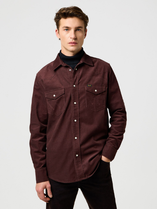 Wrangler Camasa Bordo Regular Barbati [1]