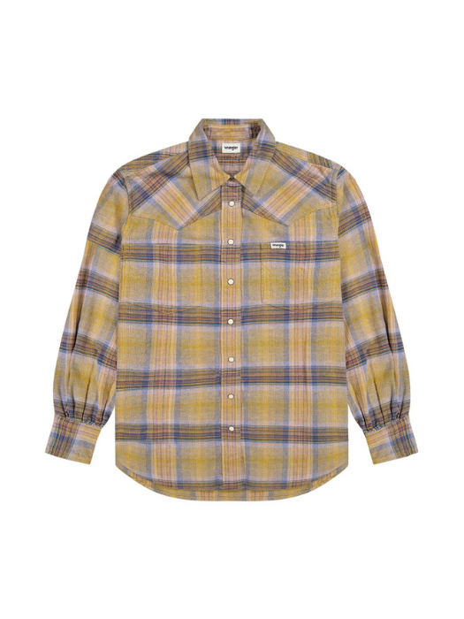 Wrangler Camasa Galbena Relaxed Femei [6]