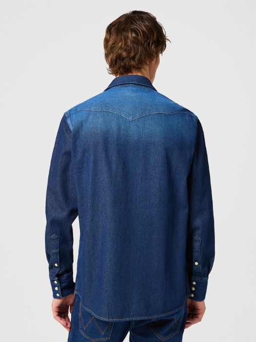 Wrangler Camasa Navy Regular Barbati [3]